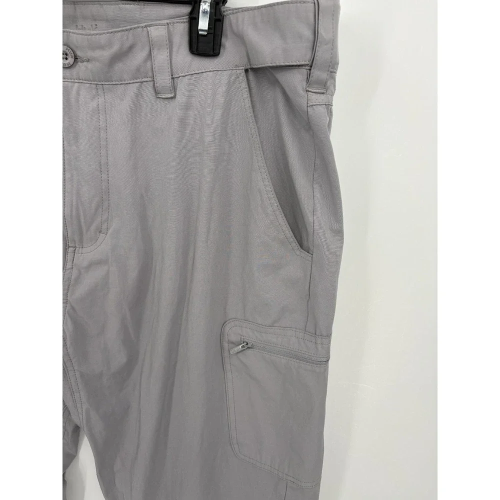 Huk Next Level Men's Fishing Performance Cargo Pants Gun Gray H2000174, XXL, 33" - Picture 2 of 8